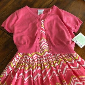 Bonnie Jean new with tags dress & sweater